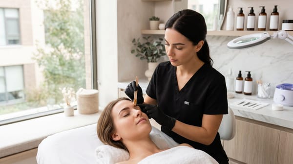 Facial Waxing: Eyebrows, Lip, and Full Face Services