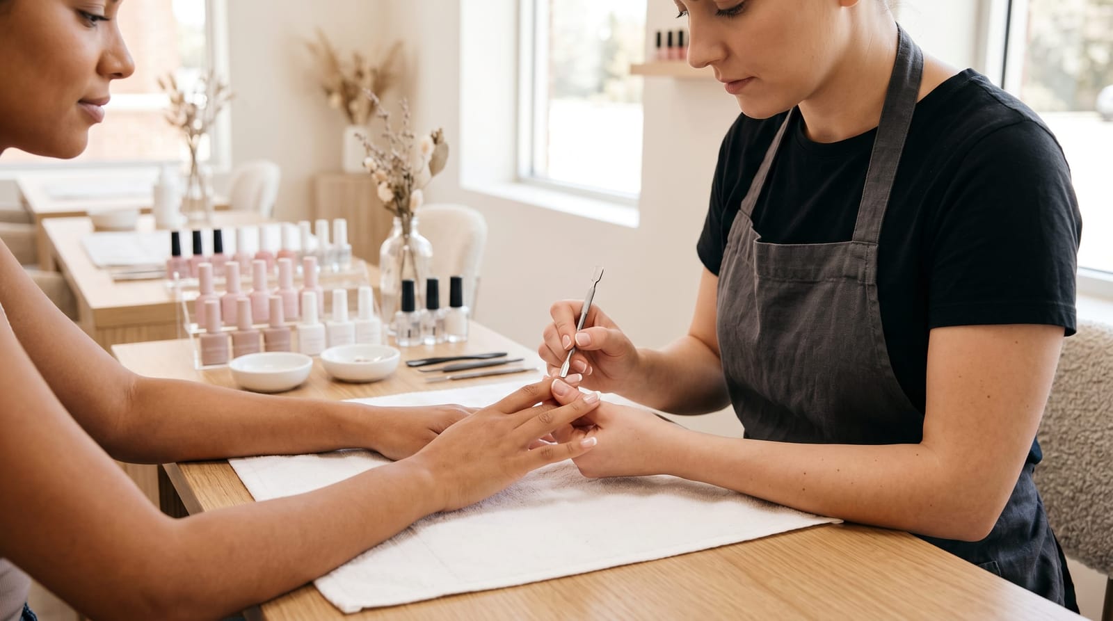 French Tips and Minimalist Nail Art Services