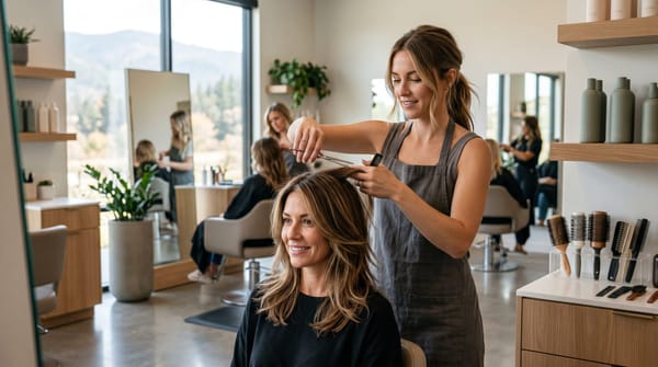 Hair Layering and Shaping: Creating Movement and Dimension