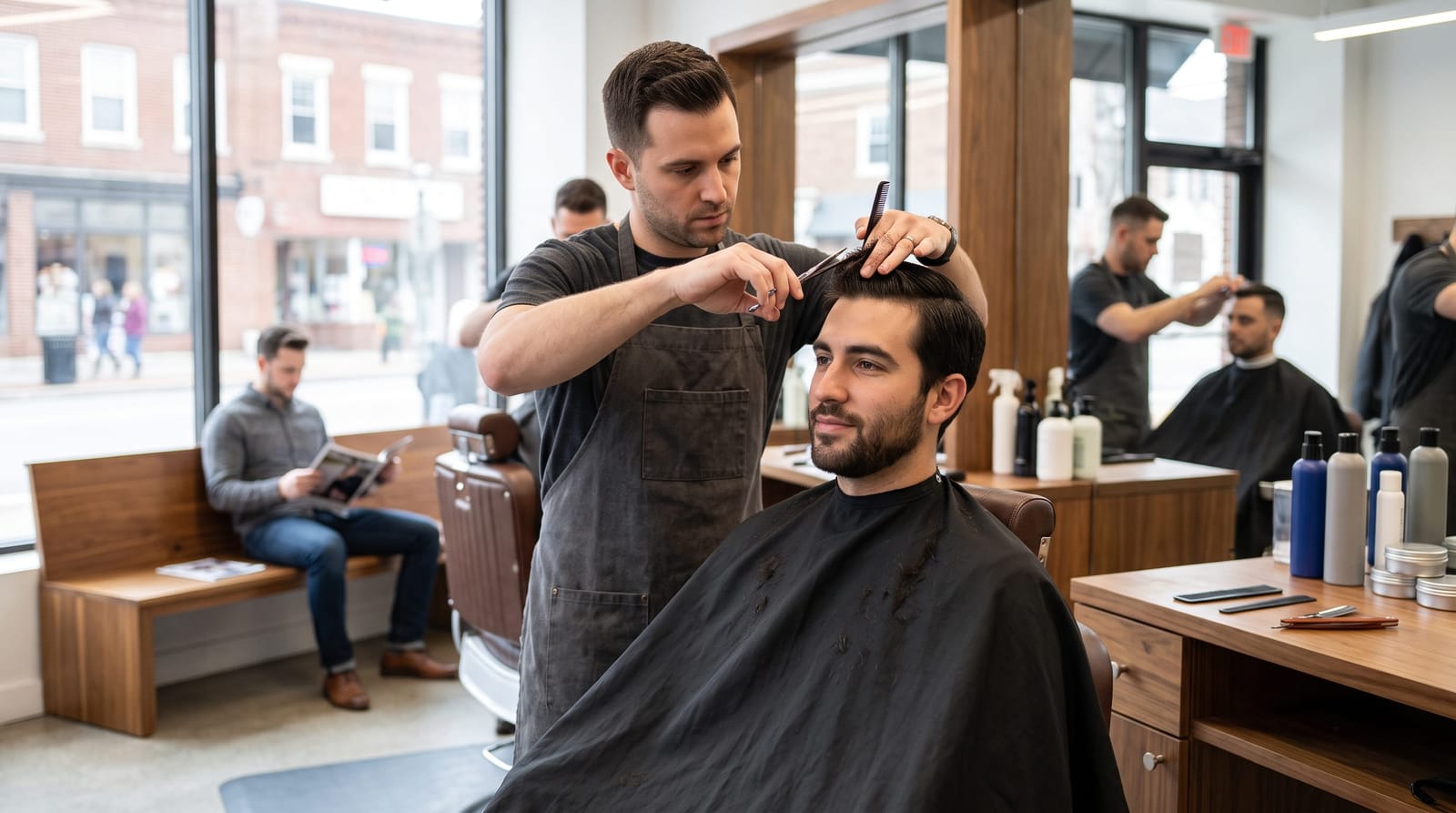 How Long Does a Men's Haircut Take at the Salon?