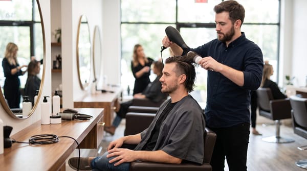 Men's Blowouts and Styling: What to Expect at a Full-Service Salon
