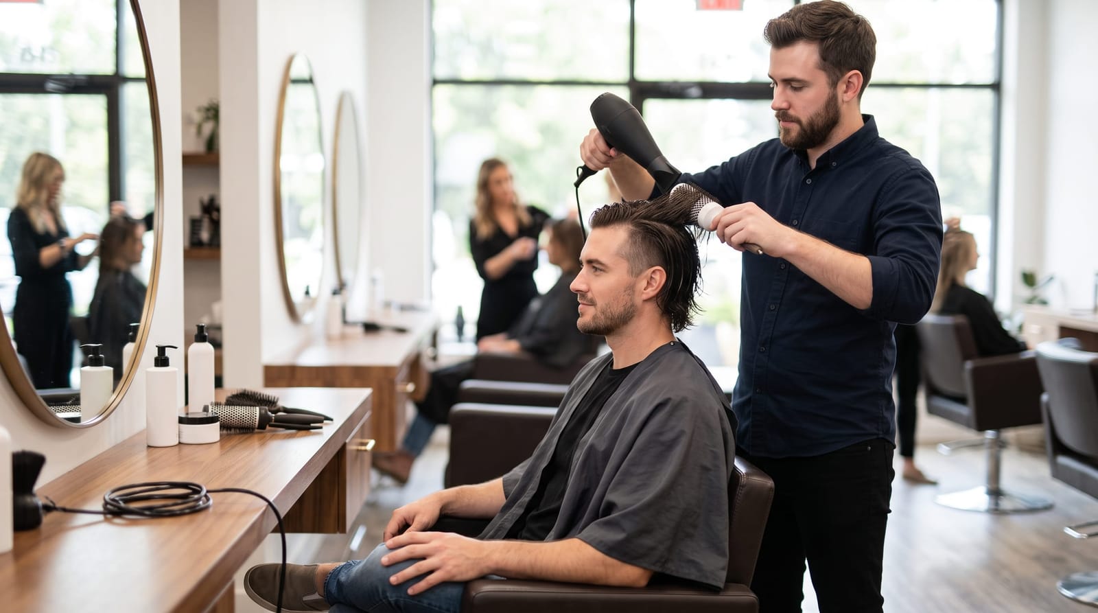 Men's Blowouts and Styling: What to Expect at a Full-Service Salon