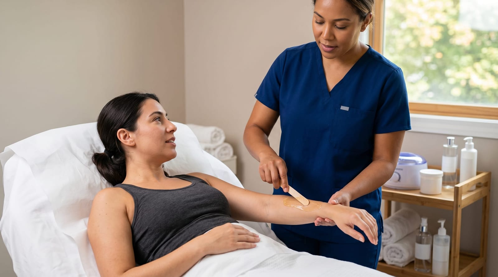 Body Waxing: Arms, Legs, and Underarm Hair Removal