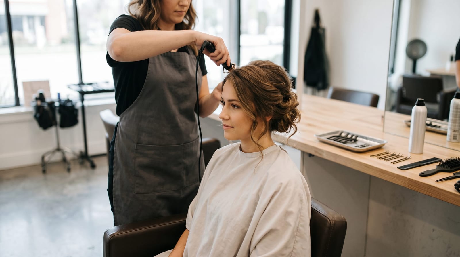 Prom and Homecoming Hair Styling