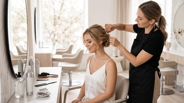 Special Event Hair and Beauty Services: Weddings, Proms, and Formal Occasions