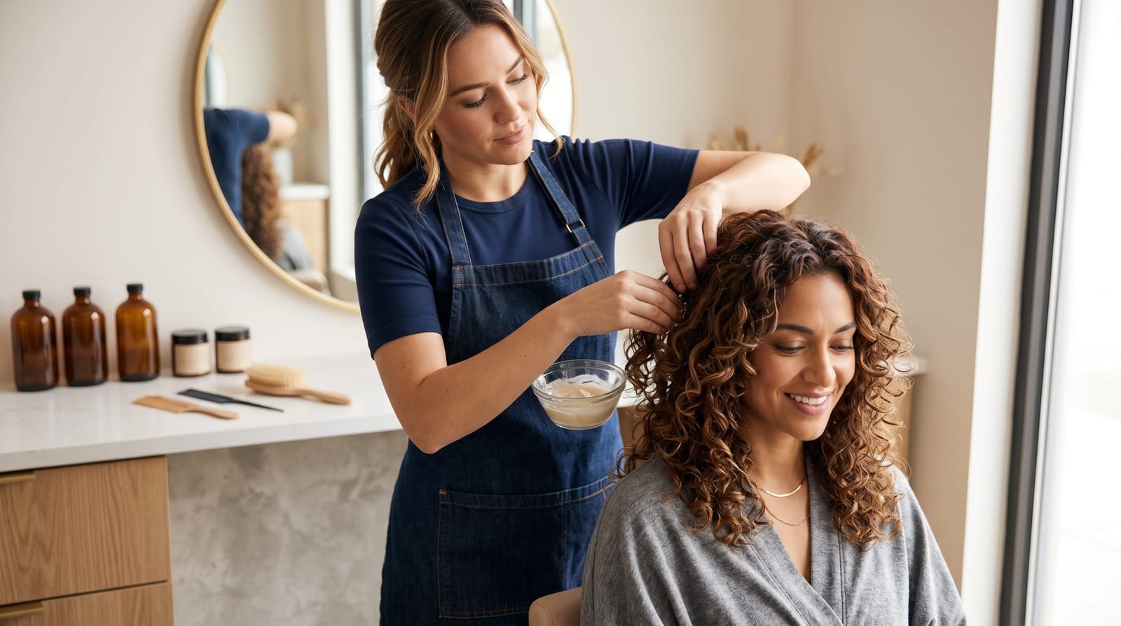 What Products Should You Use on Layered Curly Hair?